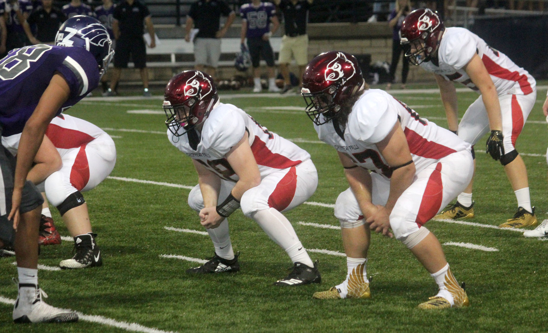 Chi-Hi football at Eau Claire Memorial 9-14-18
